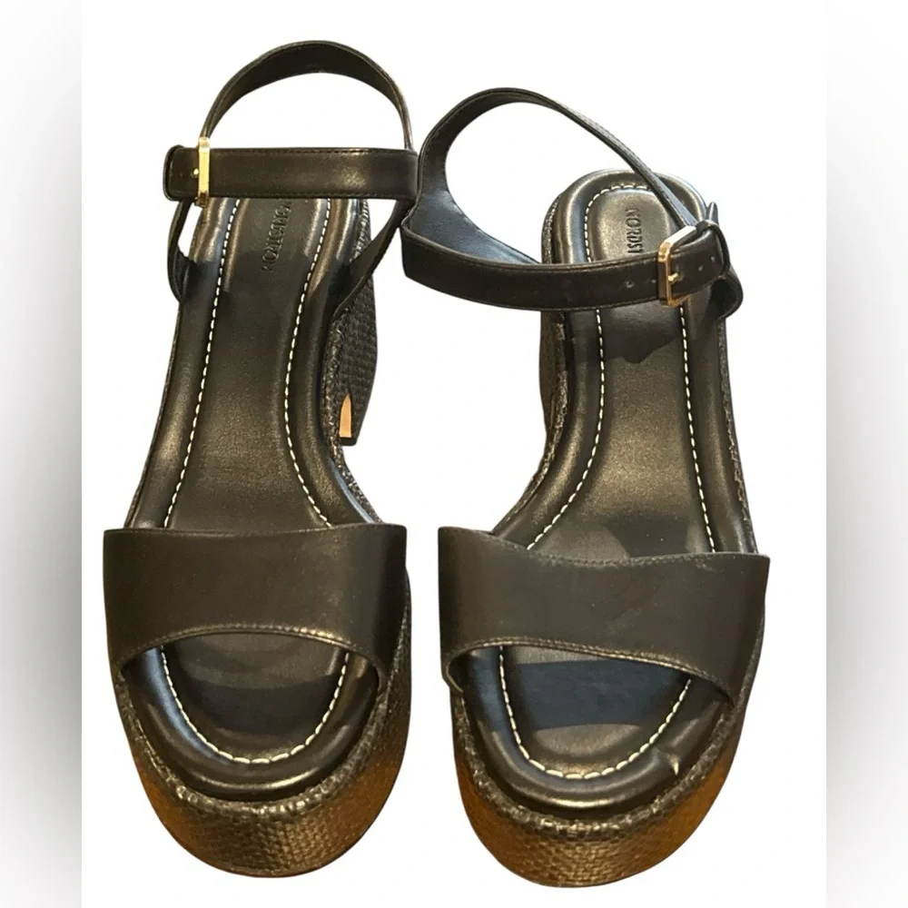 Nordstrom Claudia Black Platform Sandal
